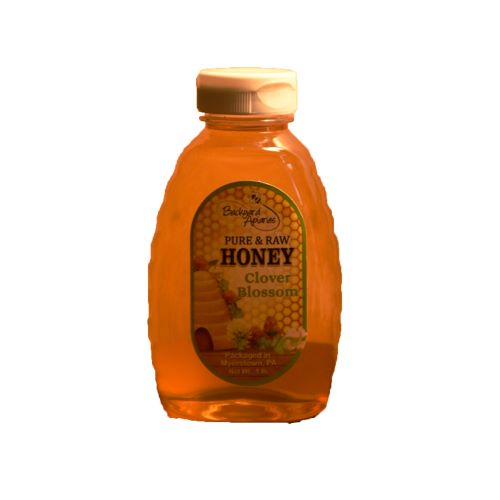 1 lb. Raw Clover Blossom Honey